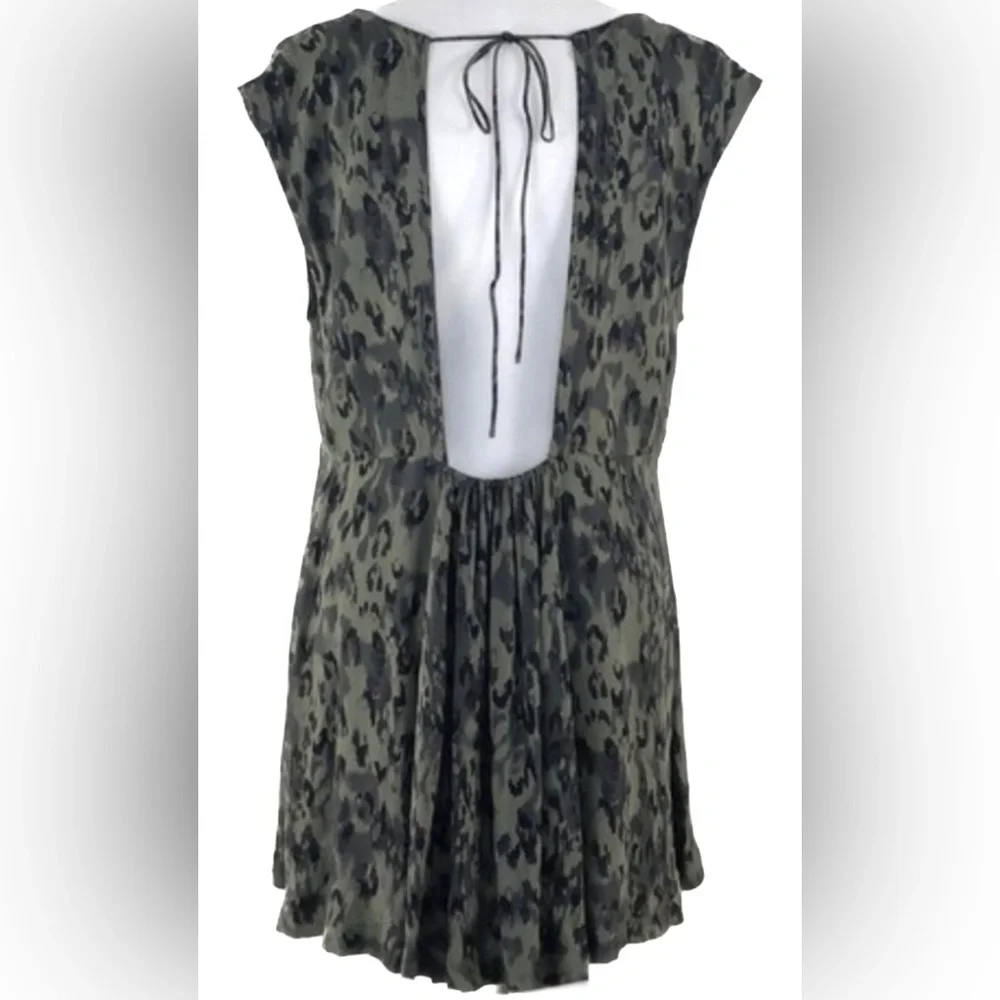 Free People Fake Love open back cap sleeve dress - Picture 8 of 14